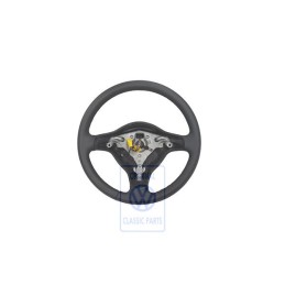 Genuine VW Steering Wheel (Leather) Black - 6X0419091G E74