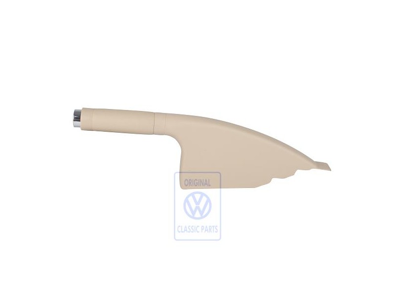 Genuine VW Brake Lever Trim (Leather) Cream - 6X0711461A HRF