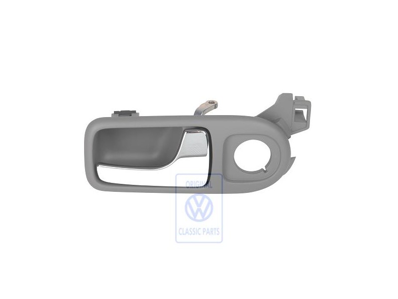 Genuine VW Inner Actuator Flannel Grey - 6X0837114D 7DE