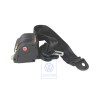 Genuine VW Three-Point Safety Belt Black - 6X0857805E 041