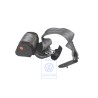 Genuine VW Three-Point Safety Belt Flannel Grey - 6X0857805H E66