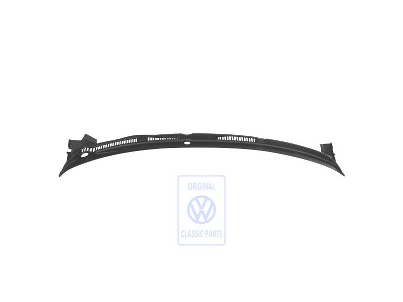 Genuine VW Water Deflector Satin Black - 6X1819415C 9B9