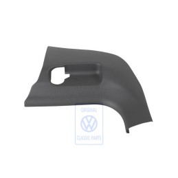 Genuine VW A-Pillar Trim Off-Black - 6X1863483G C81