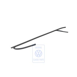 Genuine VW Window Guide Satin Black - 6X3837432E B41