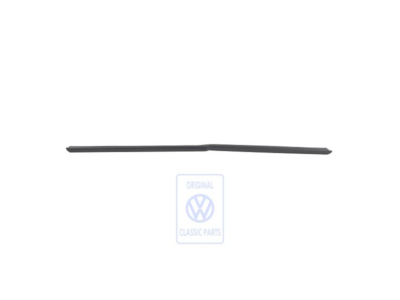 Genuine VW Window Aperture Seal Satin Black - 6X3837472E B41
