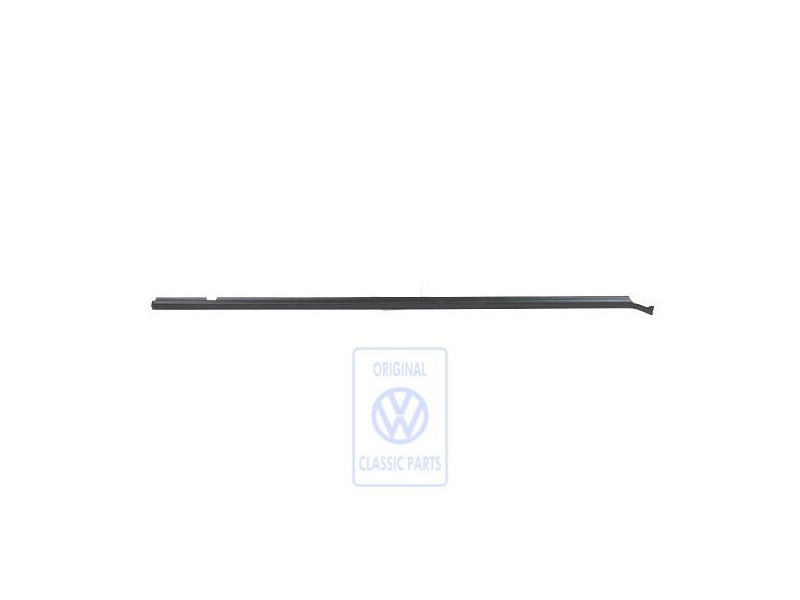 Genuine VW Window Aperture Seal Satin Black - 6X3837477B B41