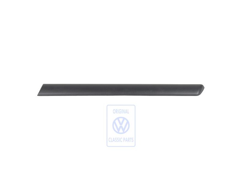 Genuine VW Protective Strip For Side Sect Satin Black - 6X3853535 B41