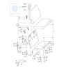 Genuine VW Backrest Cushion With Cover - 701070222A