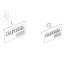 Genuine VW Film Lettering - 701070941M