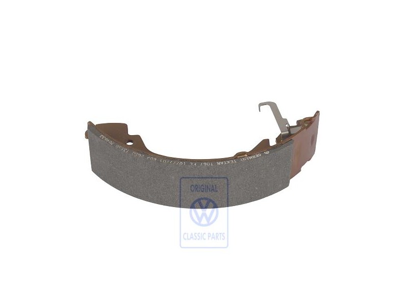 Genuine VW Brake Shoe With Lining And Adjusting Lever - 701609532D