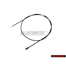 Genuine VW Bonnet Release Lid Lock Cable LHD - 1J1823531C