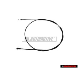 Genuine VW Bonnet Release Lid Lock Cable LHD - 1J1823531C