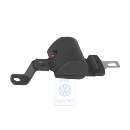 Genuine VW Lap Belt With Belt Reel Satin Black - 701857809 01C