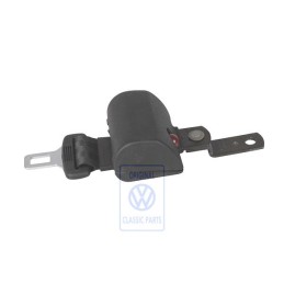 Genuine VW Lap Belt With Belt Reel Satin Black - 701857809A 01C