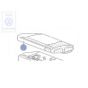 Genuine VW Seat Covering (Fabric) Flannel Grey - 701881406K EEM