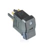 Genuine VW Switch For Rotating Emergency Light Satin Black - 701941435 01C