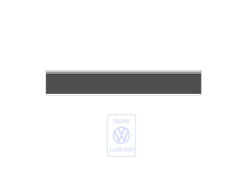 Genuine VW Decorative Film For Rear Lid Silver Grey - 703854421 N7P