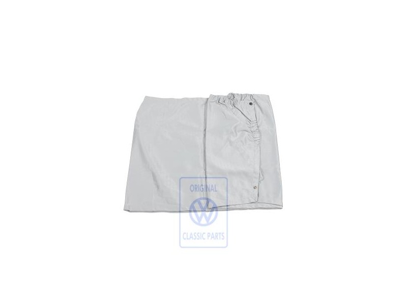 Genuine VW Curtain For Side Window Flannel Grey - 703862755 2MP