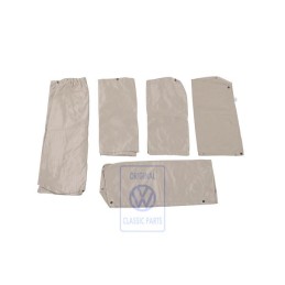 Genuine VW Curtain For Rear Window Light Beige - 703862757 4PG