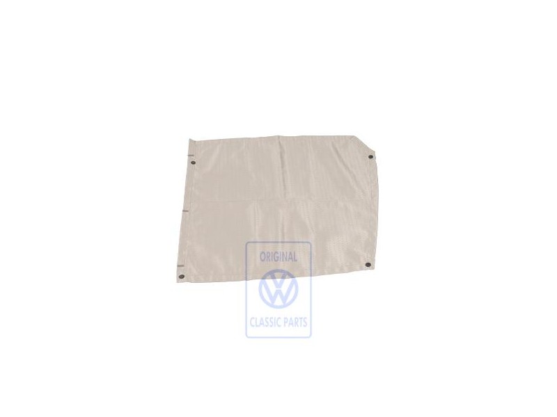 Genuine VW Curtain For Rear Window Light Beige - 703862758 4PG