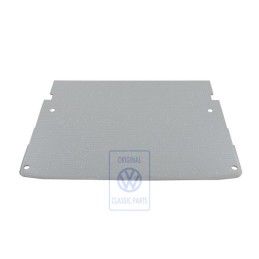 Genuine VW Base Plate With Pad Grey/Silver - 703863717F 42L