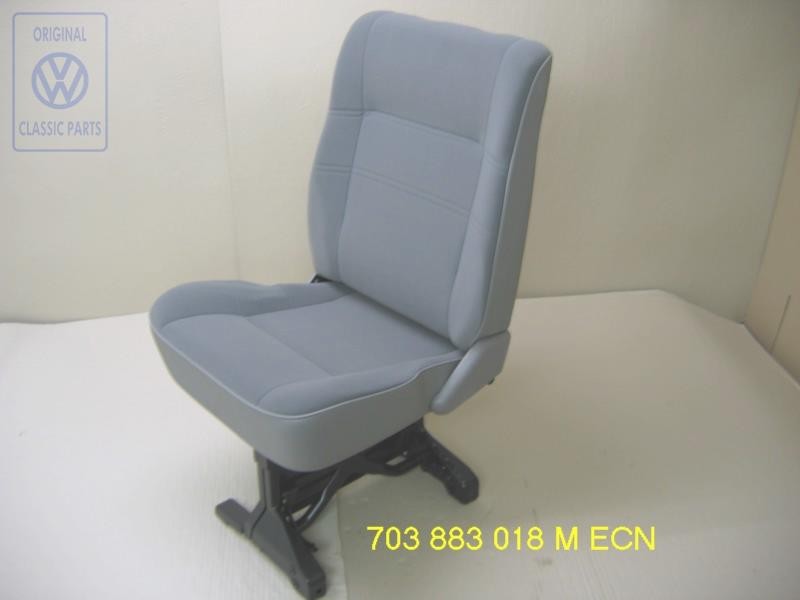 Genuine VW Seat And Backrest Flannel Grey - 703883018M ECN