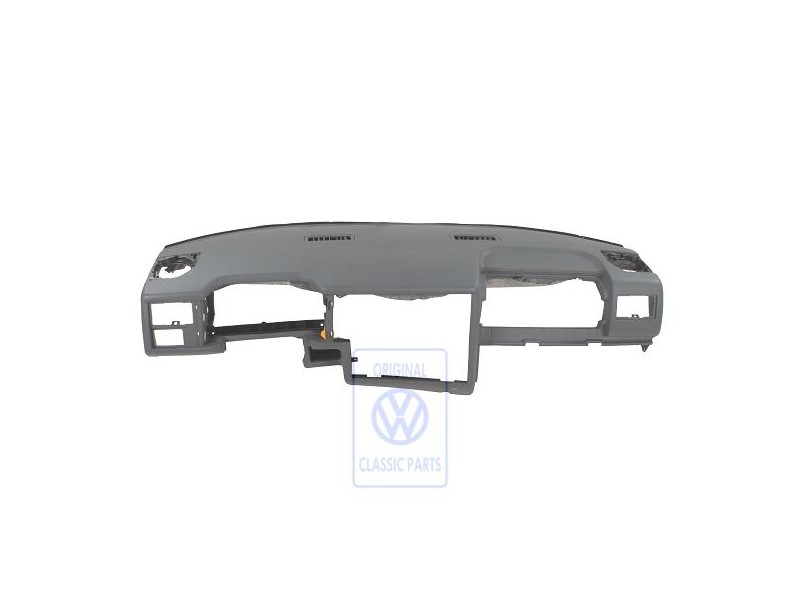 Genuine VW Dash Panel, Padded Medium Grey - 705857007B E44