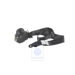 Genuine VW Three-Point Safety Belt Satin Black - 705857805E 01C