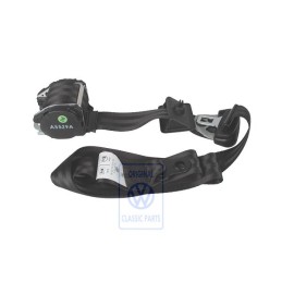 Genuine VW Three-Point Safety Belt Satin Black - 705857812D 01C