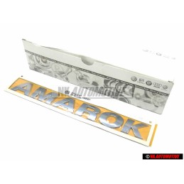 Genuine VW Amarok Rear Trunk Boot Badge Emblem Chrome - 2H5853687 739