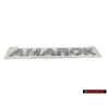 Genuine VW Amarok Rear Trunk Boot Badge Emblem Chrome - 2H5853687 739
