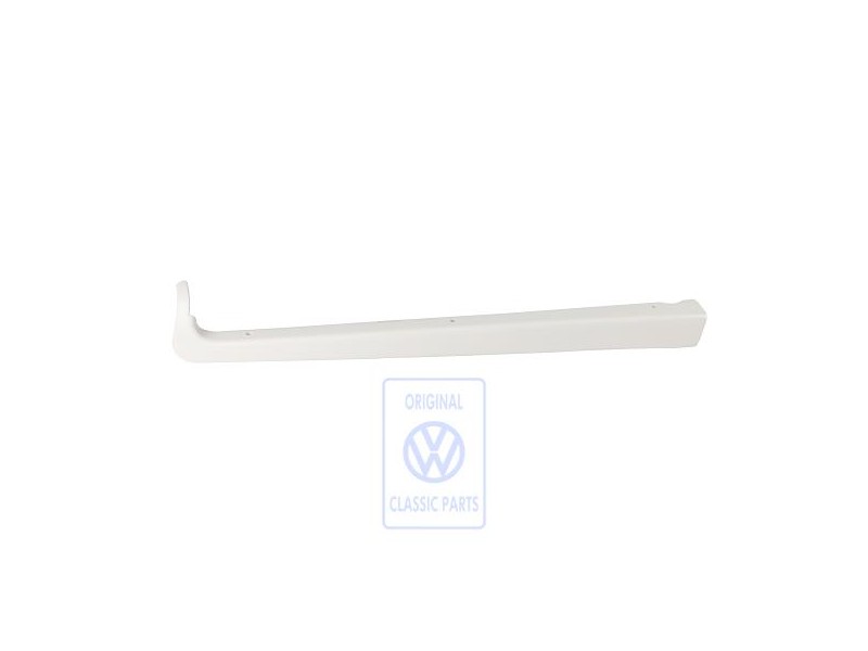 Genuine VW End Trim Off-White - 721817173A 902