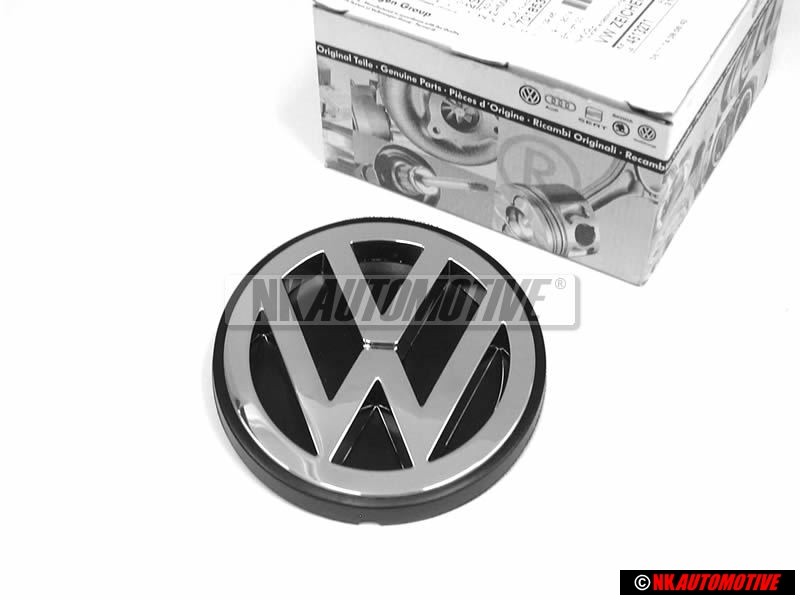 Genuine VW Rear Boot Trunk Badge Emblem Chrome - 701853601F DRR