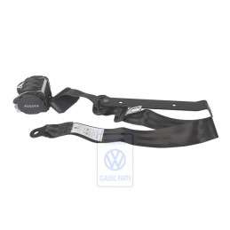 Genuine VW Three-Point Safety Belt Satin Black - 723857815 01C