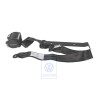 Genuine VW Three-Point Safety Belt Satin Black - 723857815 01C