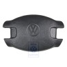Genuine VW Horn Button Satin Black - 7D0419669A 01C
