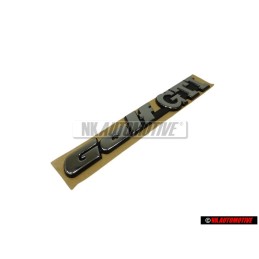Genuine VW GOLF GTI Rear Boot Badge Emblem Chrome - 1H6853687AD