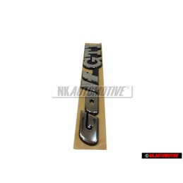 Genuine VW GOLF GTI Rear Boot Badge Emblem Chrome - 1H6853687AD