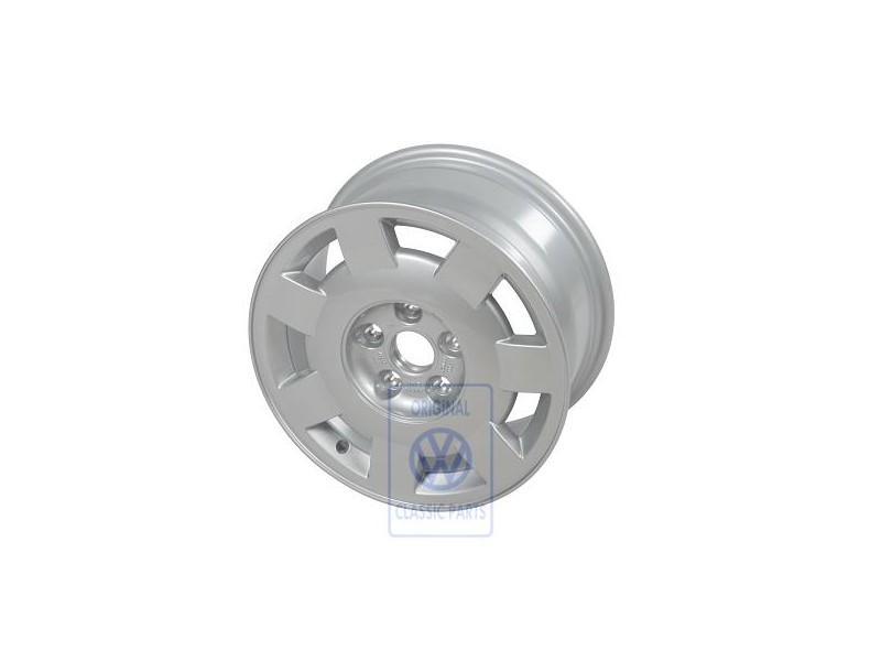 Genuine VW Aluminium Rim Chrome - 7D0601025 091