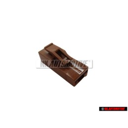 Genuine VW Flat Contact Housing - 357915971A