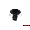 Genuine VW Bungs Satin Black - 211857785A 01C