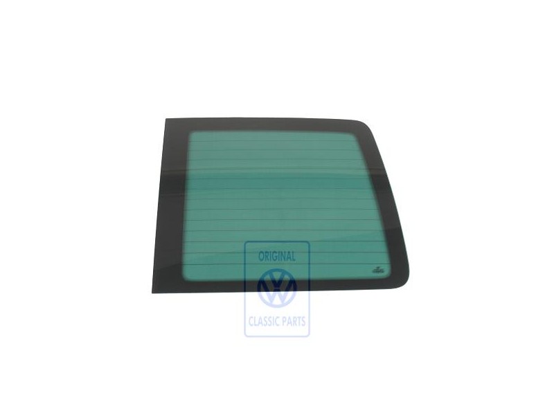 Genuine VW Rear Window (Insulating Glass), Heated - 7D0845502C