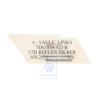 Genuine VW Decorative Film Reflex Silver - 7D0854423B V7B