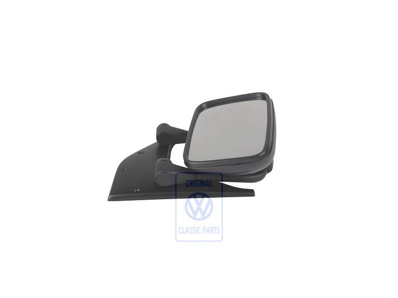 Genuine VW Exterior Mirror (Convex) Complete With Bracket - 7D0857501