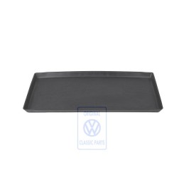Genuine VW Insert For Stowage Box Satin Black - 7D0858587B 01C