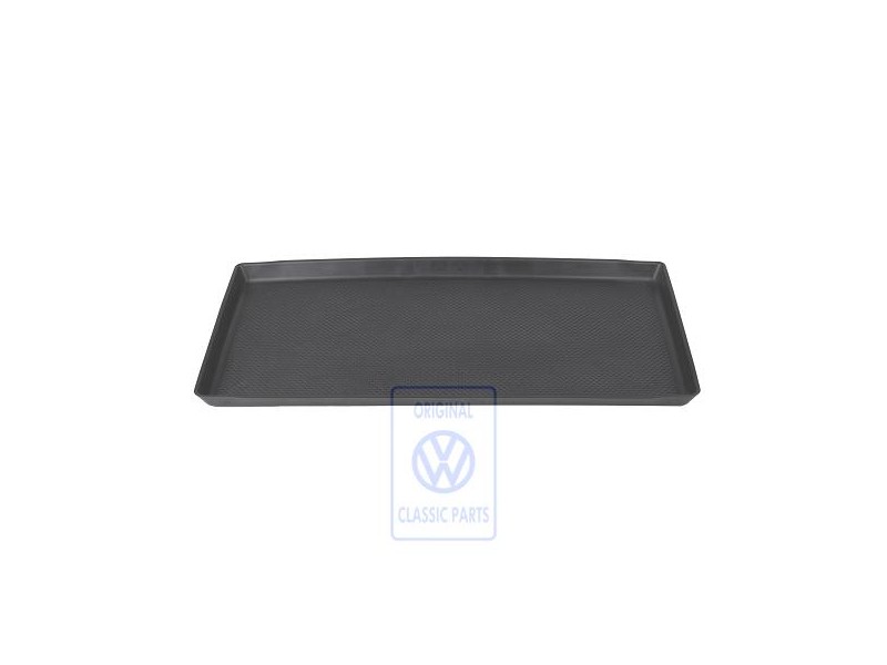 Genuine VW Insert For Stowage Box Satin Black - 7D0858587B 01C