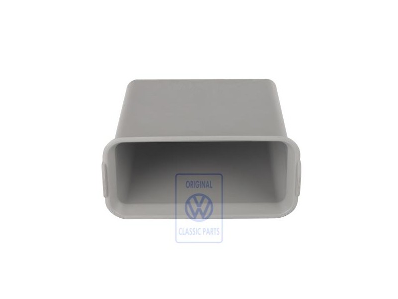 Genuine VW Refuse Container Flannel Grey - 7D0858615 7DE