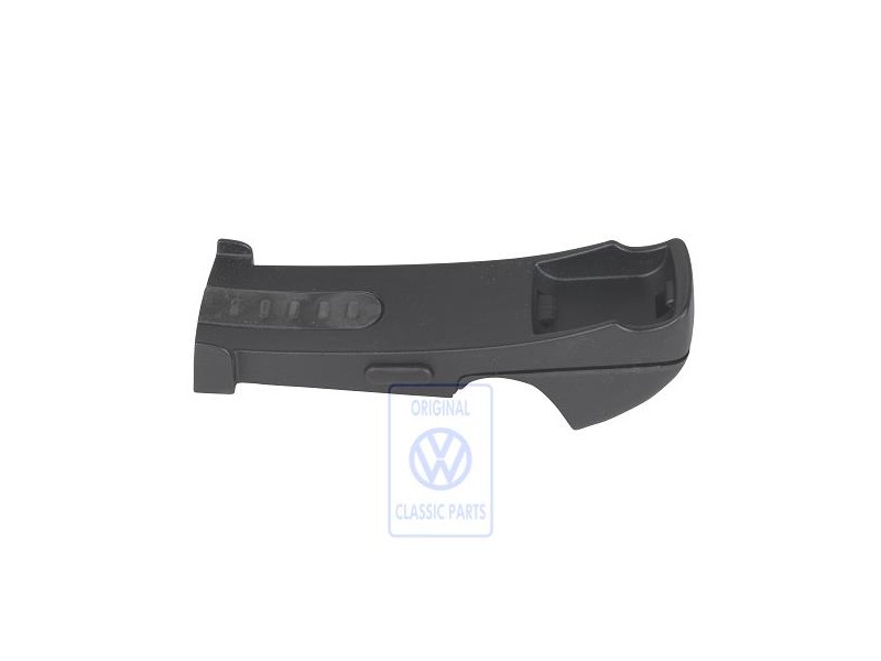 Genuine VW Bracket Satin Black - 7D0858691 01C