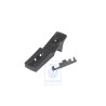 Genuine VW Bracket Satin Black - 7D0858691A 01C