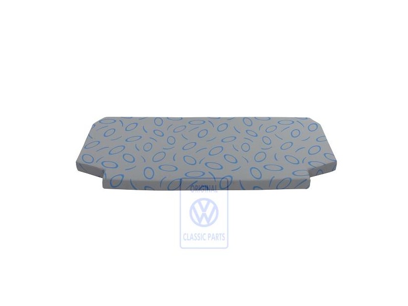 Genuine VW Padded Surface Flannel Grey/Blue - 7D0864413C HQX